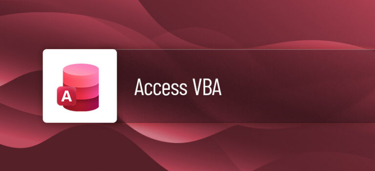 Formation Access VBA