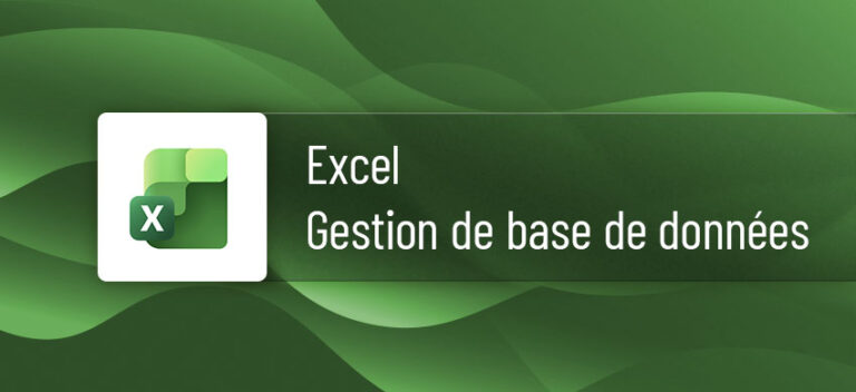 Formation Excel Gestion de bases de données