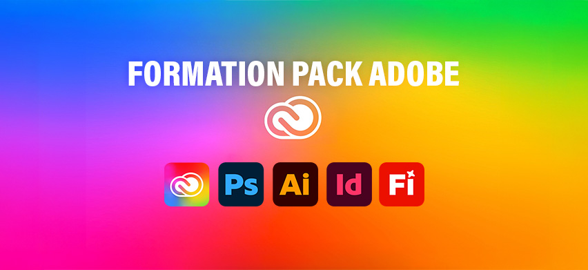 Formation pack PAO Adobe : Acrobat | InDesign | Photoshop | Illustrator